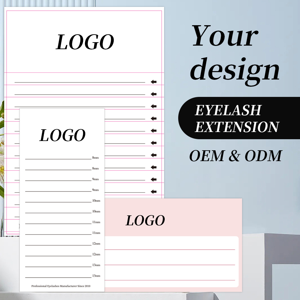 Eyelash Extension Logo Design - Ciglia Personalizzate con Logo Privato, Estensioni