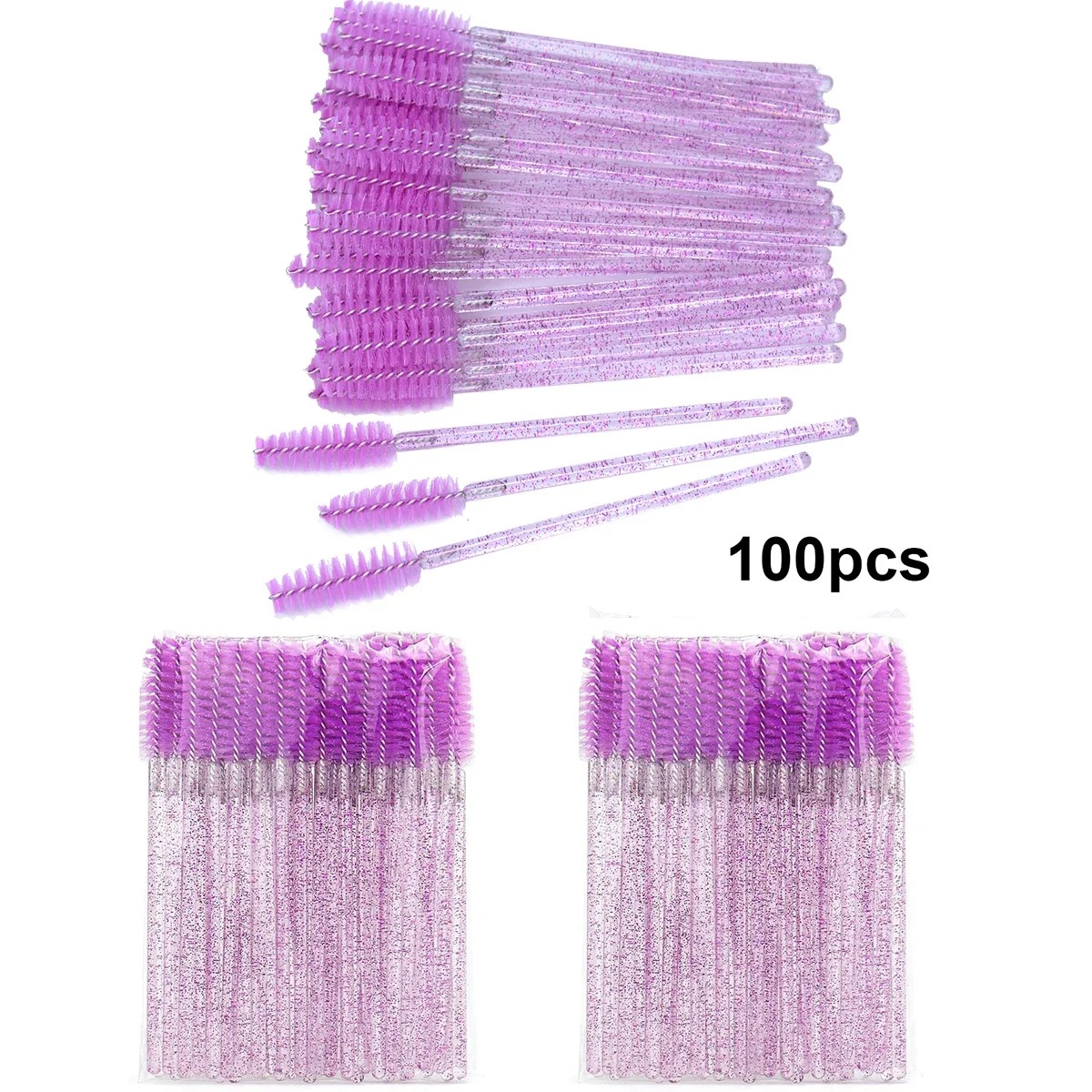 Eyelash Extension Wholesale - 100 pezzi di pettini monouso all'ingrosso