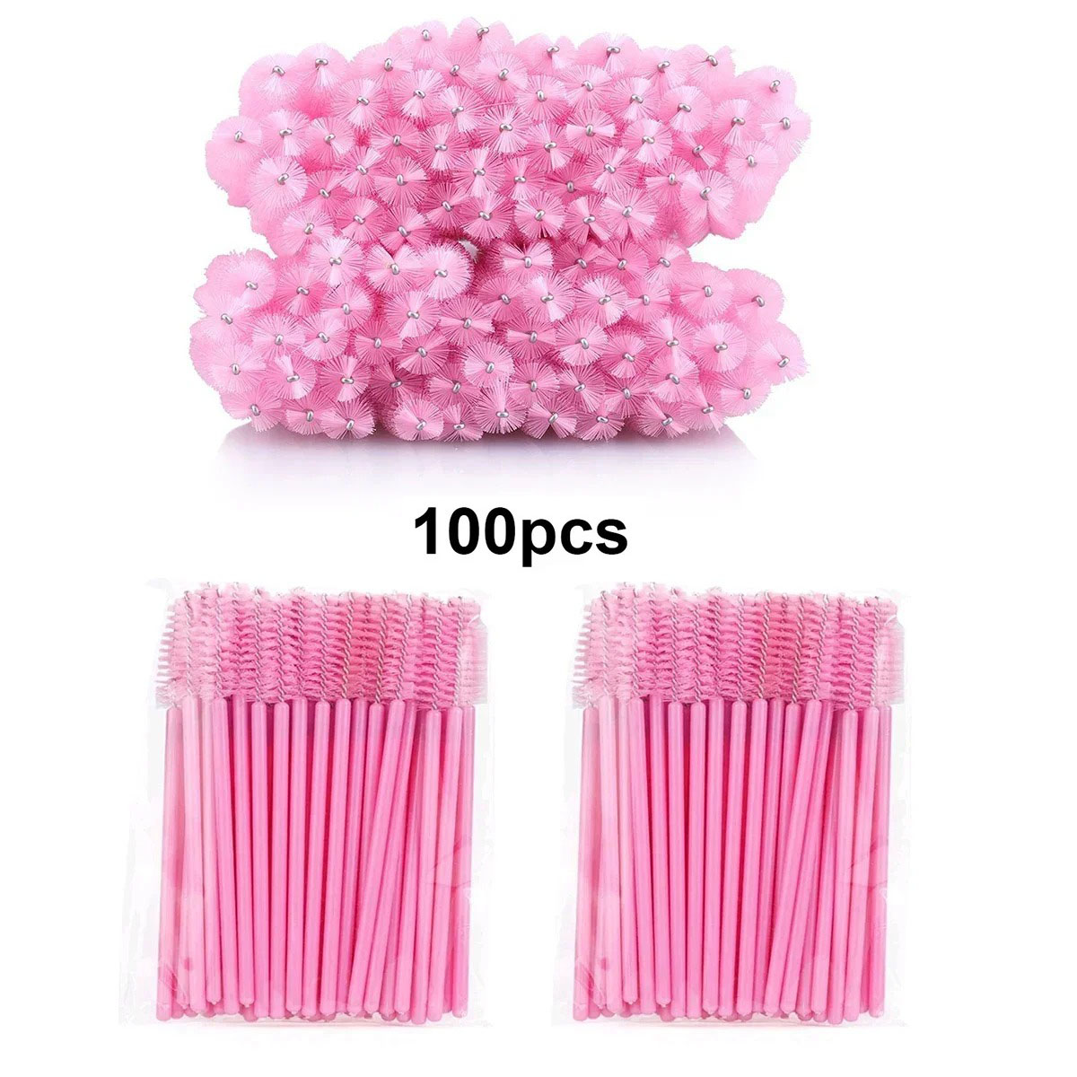 Eyelash Extension Wholesale - 100 pezzi di spazzolini monouso per