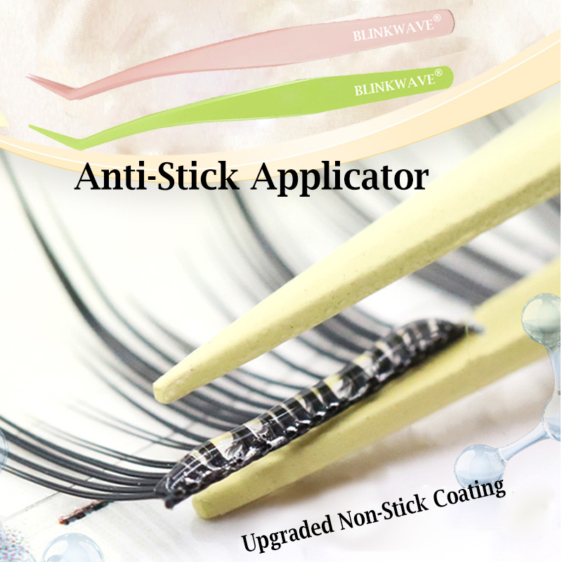 Lash Extension Tweezers - Applicatore antiaderente Ciglia senza colla Pinzetta