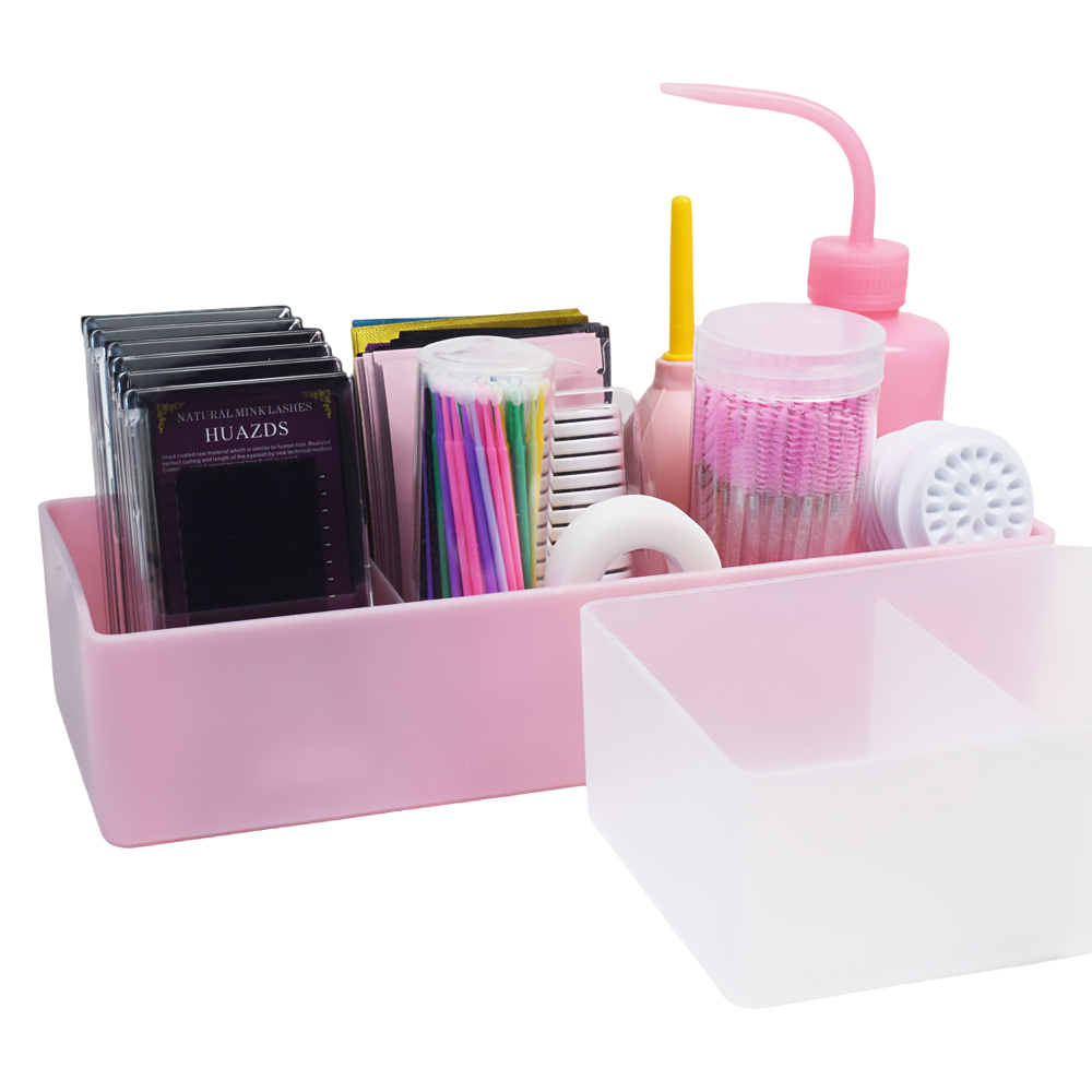 Lash Tray Organizer - Scatola portaoggetti per ciglia finte per