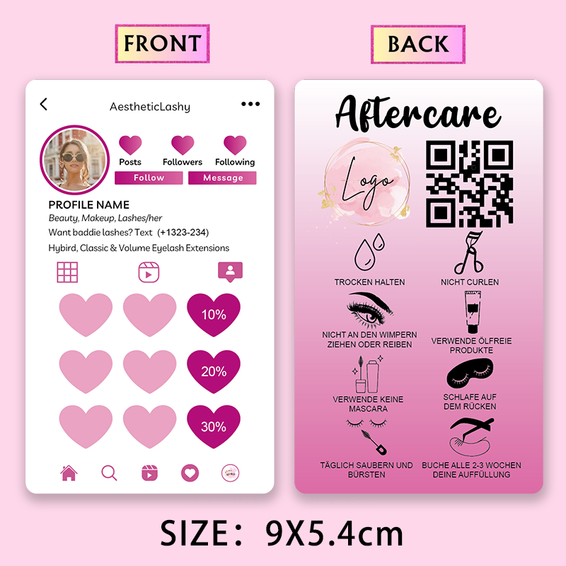 Carte didattiche personalizzat - Eyelash Extension Logo Design recensione e prezzo