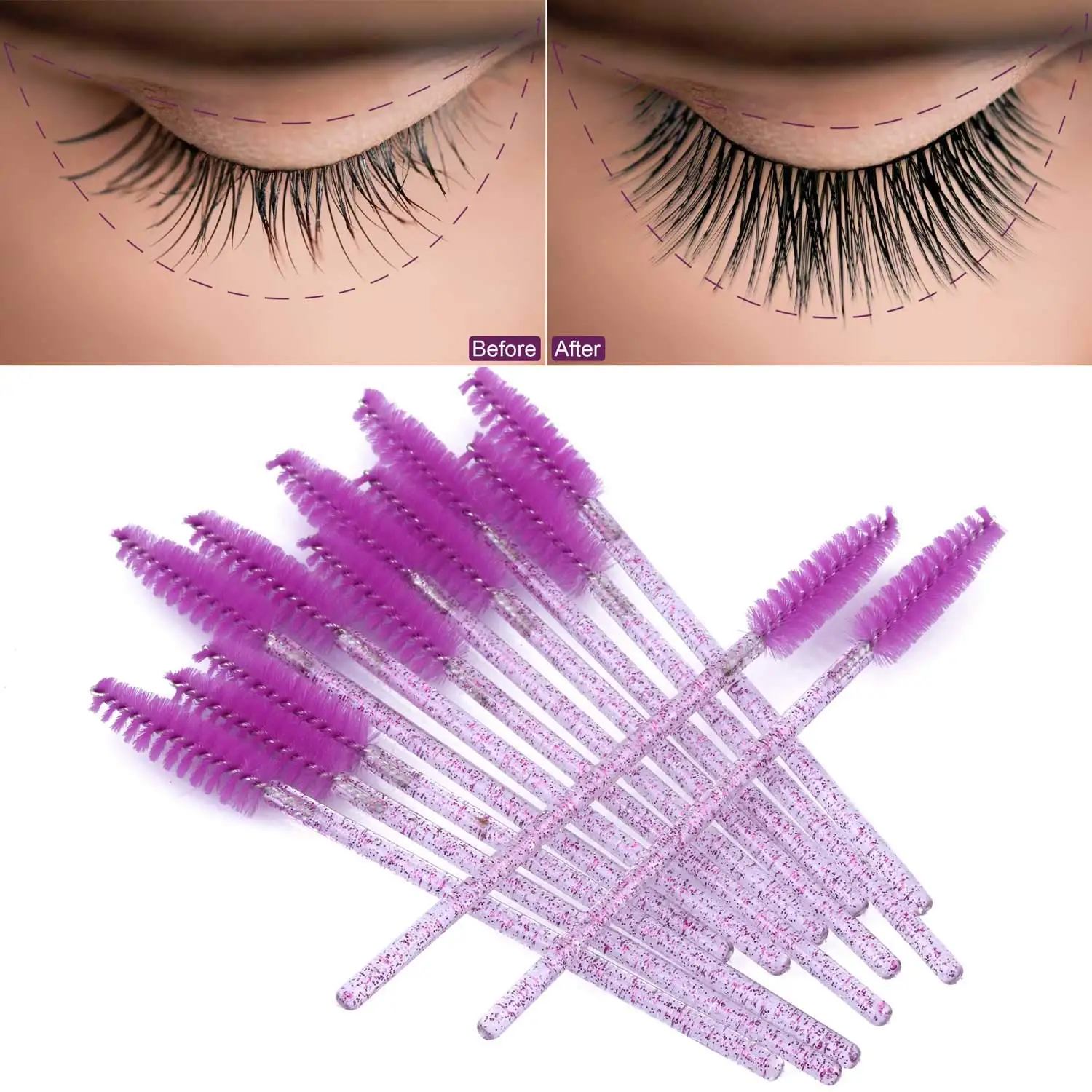 100/1000 /2000pcs Bacchette pe - Eyelash Extension Wholesale recensione e prezzo
