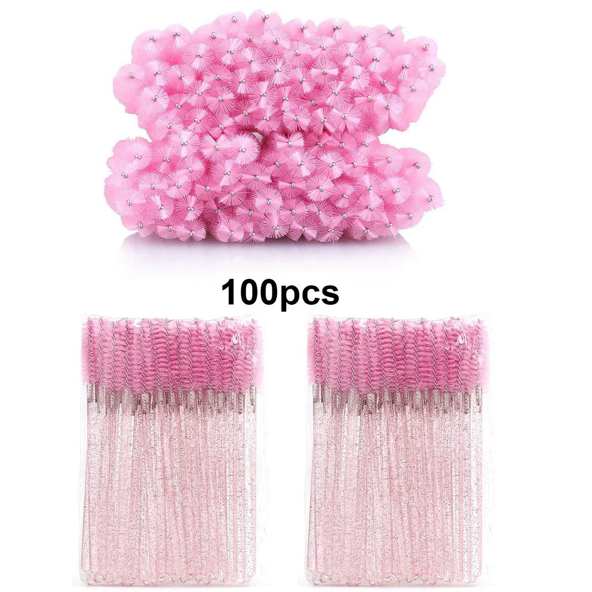 100 pezzi di spazzolini monous - Eyelash Extension Wholesale recensione e prezzo