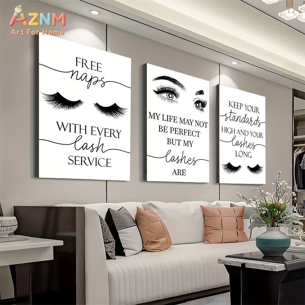 3 pezzi senza cornice con bell - Eyelash Extension Quotes recensione e prezzo