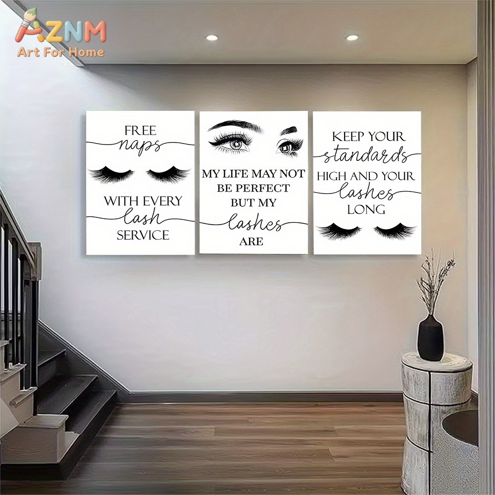 3 pezzi senza cornice con bell - Eyelash Extension Quotes recensione e prezzo