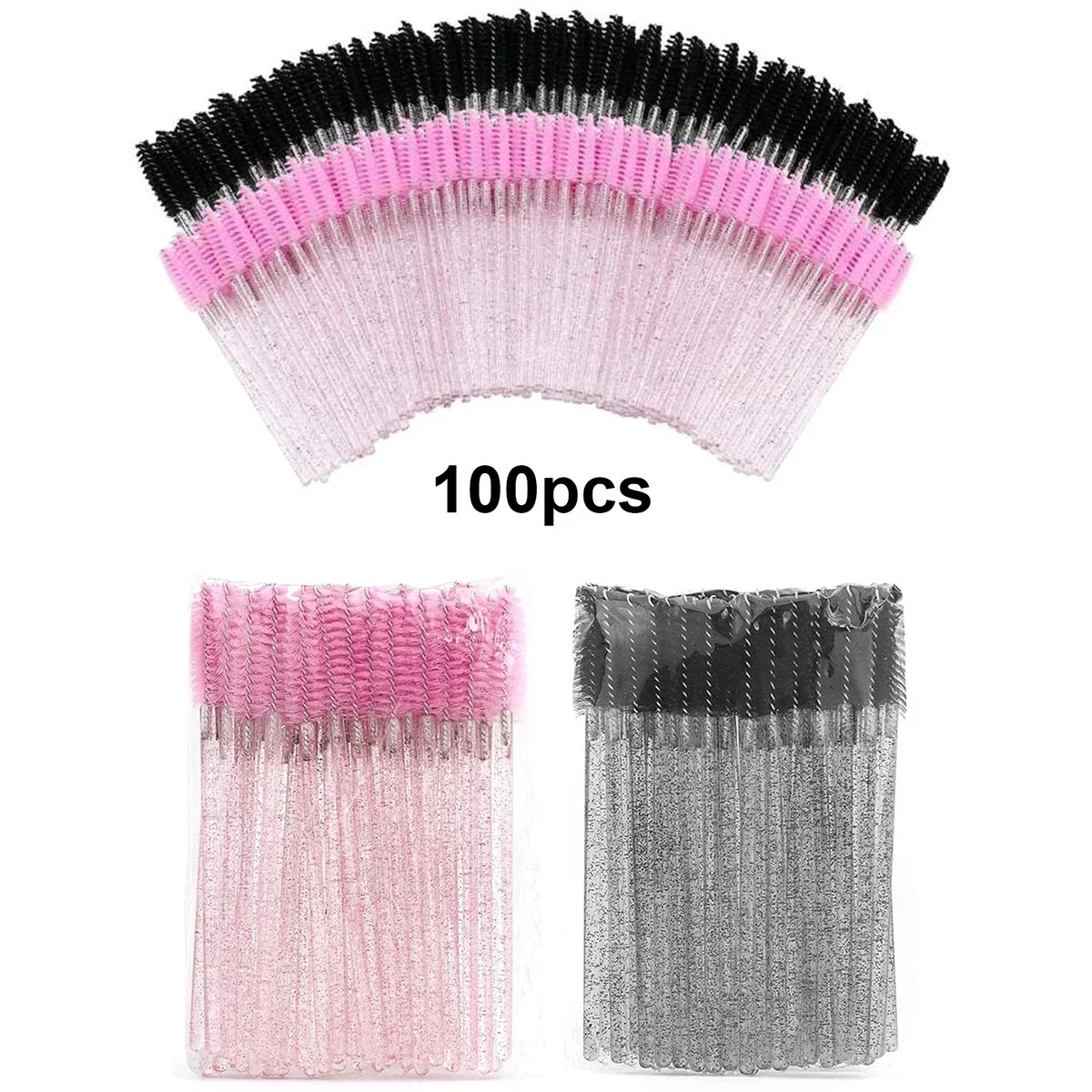 100 pz Spazzole Per Ciglia Usa - Eyelash Extension Wholesale recensione e prezzo