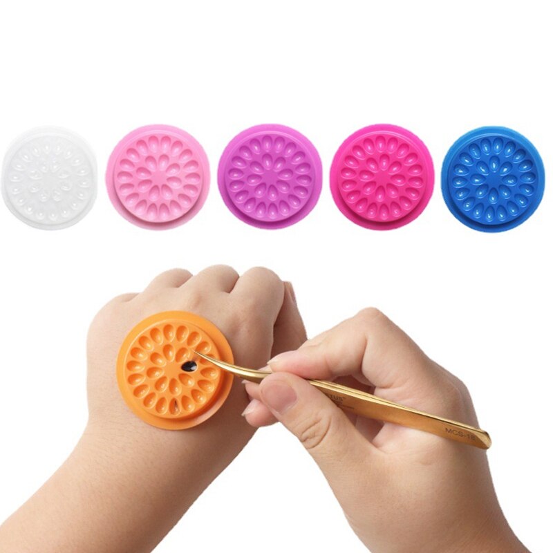 100 pz Ciglia Colla Titolare C - Lash Tray Organizer recensione e prezzo
