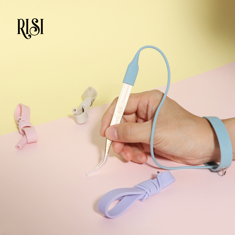 RISI Silicone pinzette per Ext - Lash Extension Tweezers recensione e prezzo
